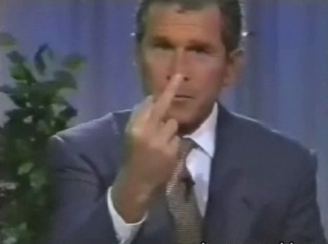 Your leader says STFU